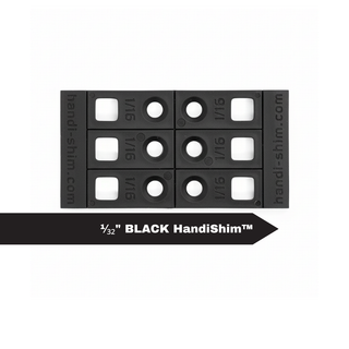 ¹⁄₃₂" BLACK HandiShim™