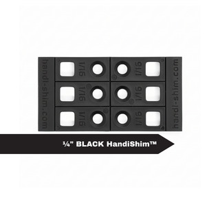 ¼" BLACK HandiShim™