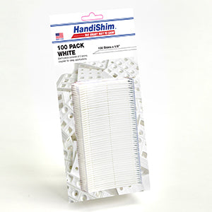 ⅛" WHITE HandiShim™