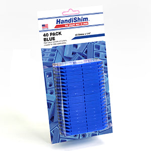 ¼" BLUE HandiShim™