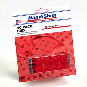 ¹⁄₁₆" RED HandiShim™