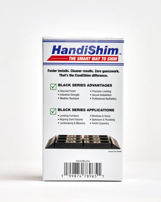 1/4" BLACK HandiShim