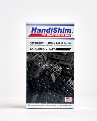 1/4" BLACK HandiShim