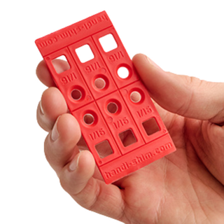 ¹⁄₁₆" RED HandiShim™