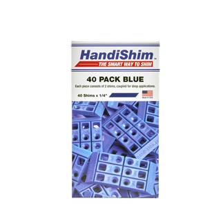 1/4" BLUE HandiShim