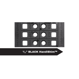 1/32" BLACK HandiShim