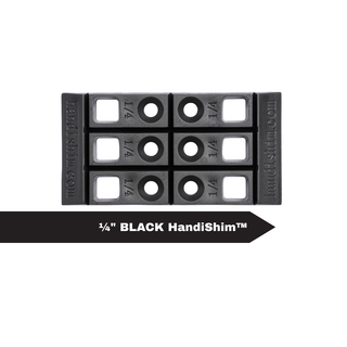 1/4" BLACK HandiShim