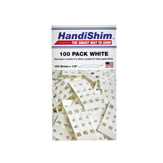 1/8" WHITE HandiShim